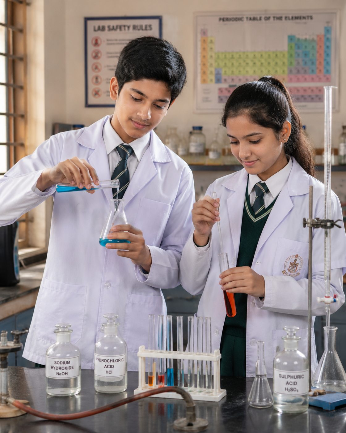 School Laboratory Coat (Full Sleeve)