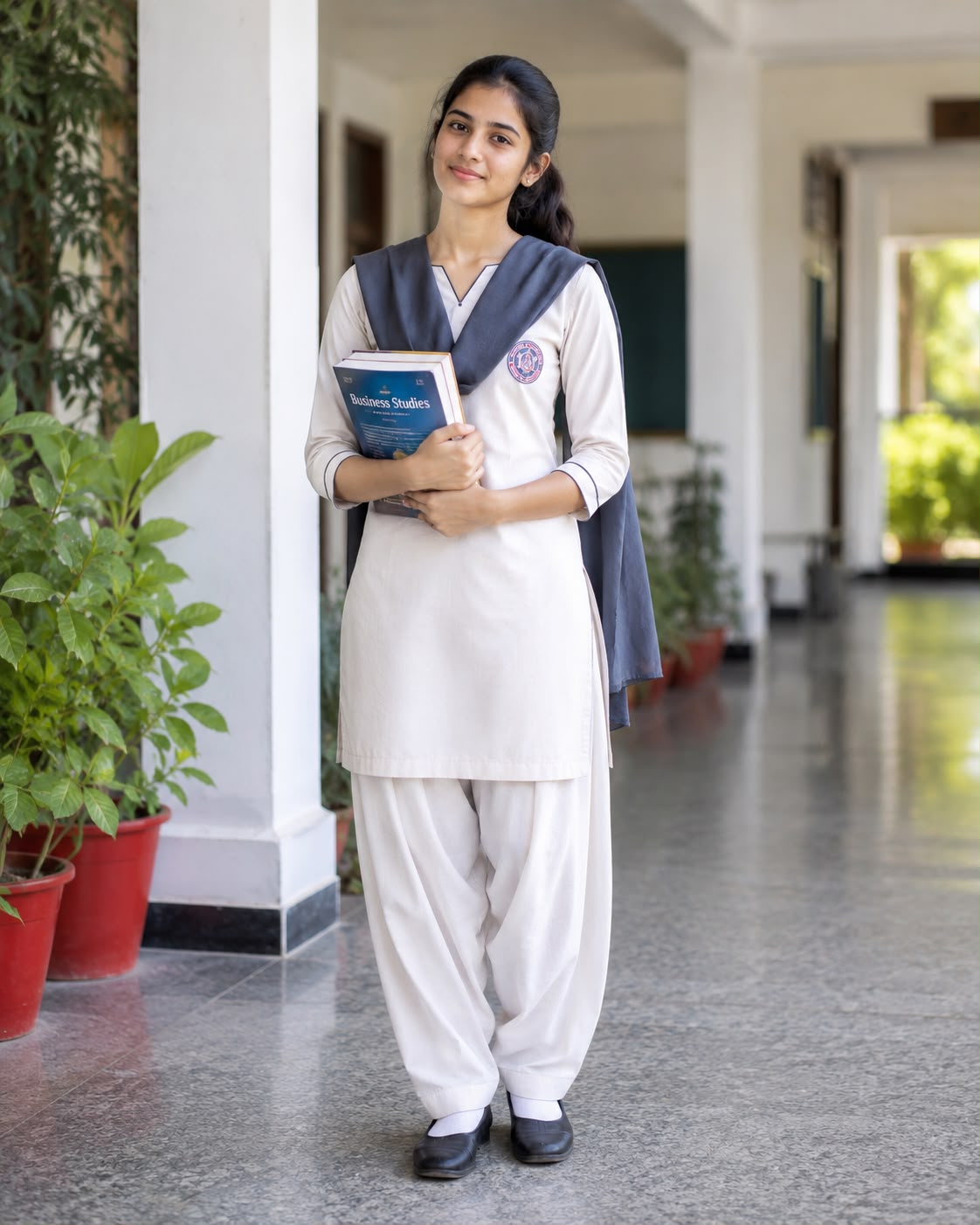 Girls Salwar Suit & Dupatta Set